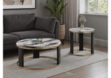 FM44007BK-ER Bogor Round End Table