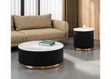 FM47000BK-ER Virden Round End Table