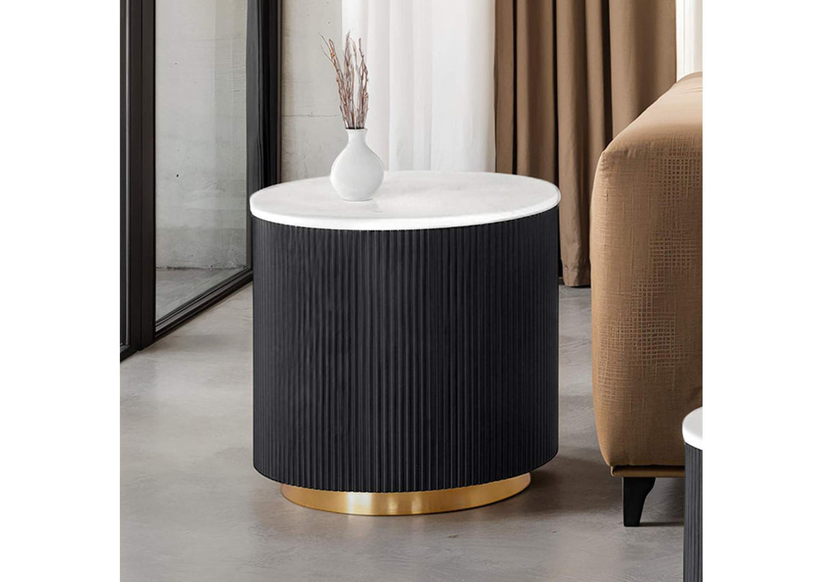 Virden Round End Table