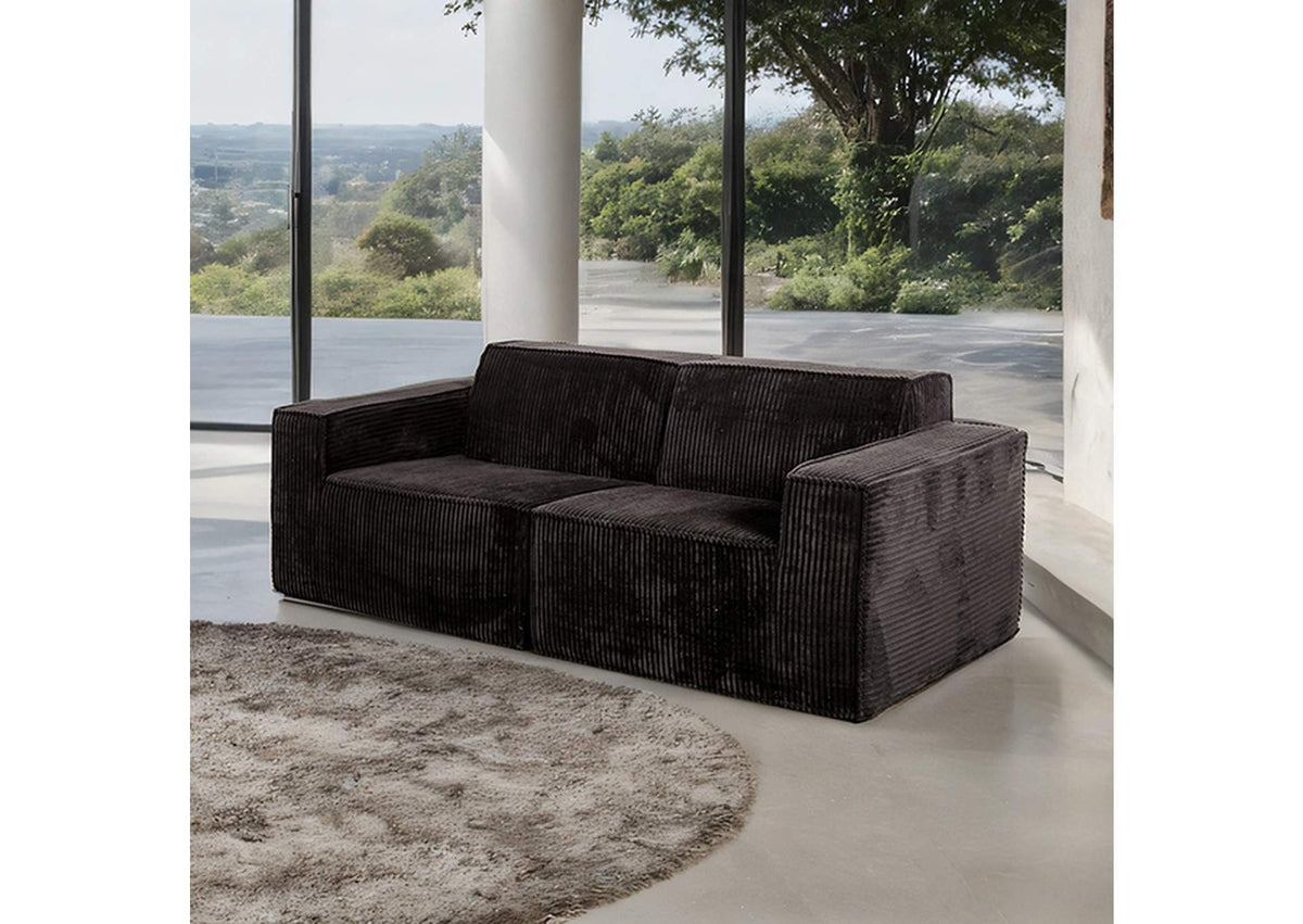 FM62100BK-LV-PK Kimara Loveseat (Compressed Foam)