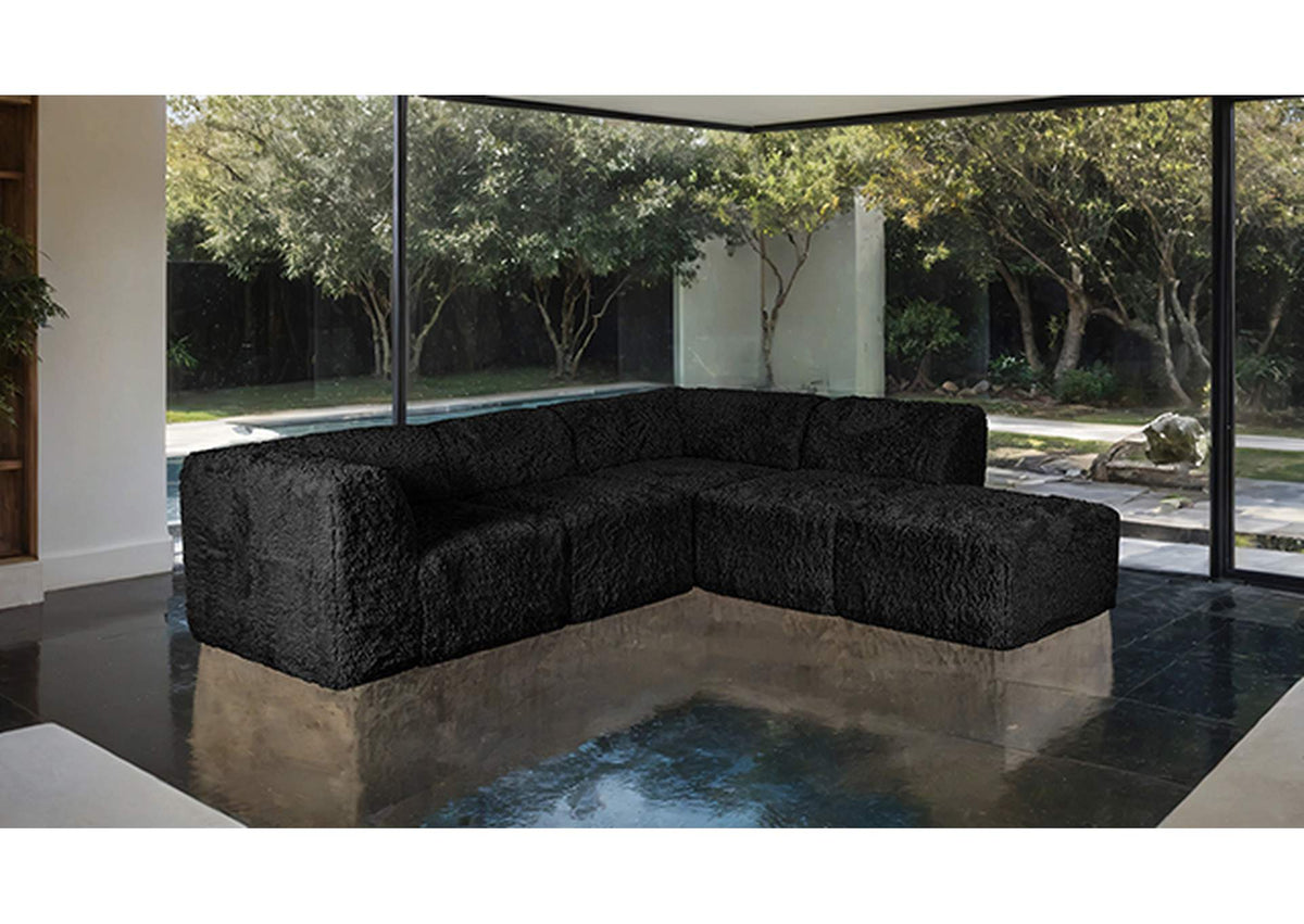 FM62102BK-SECT-B Nappi L-Sectional (Compressed Foam)