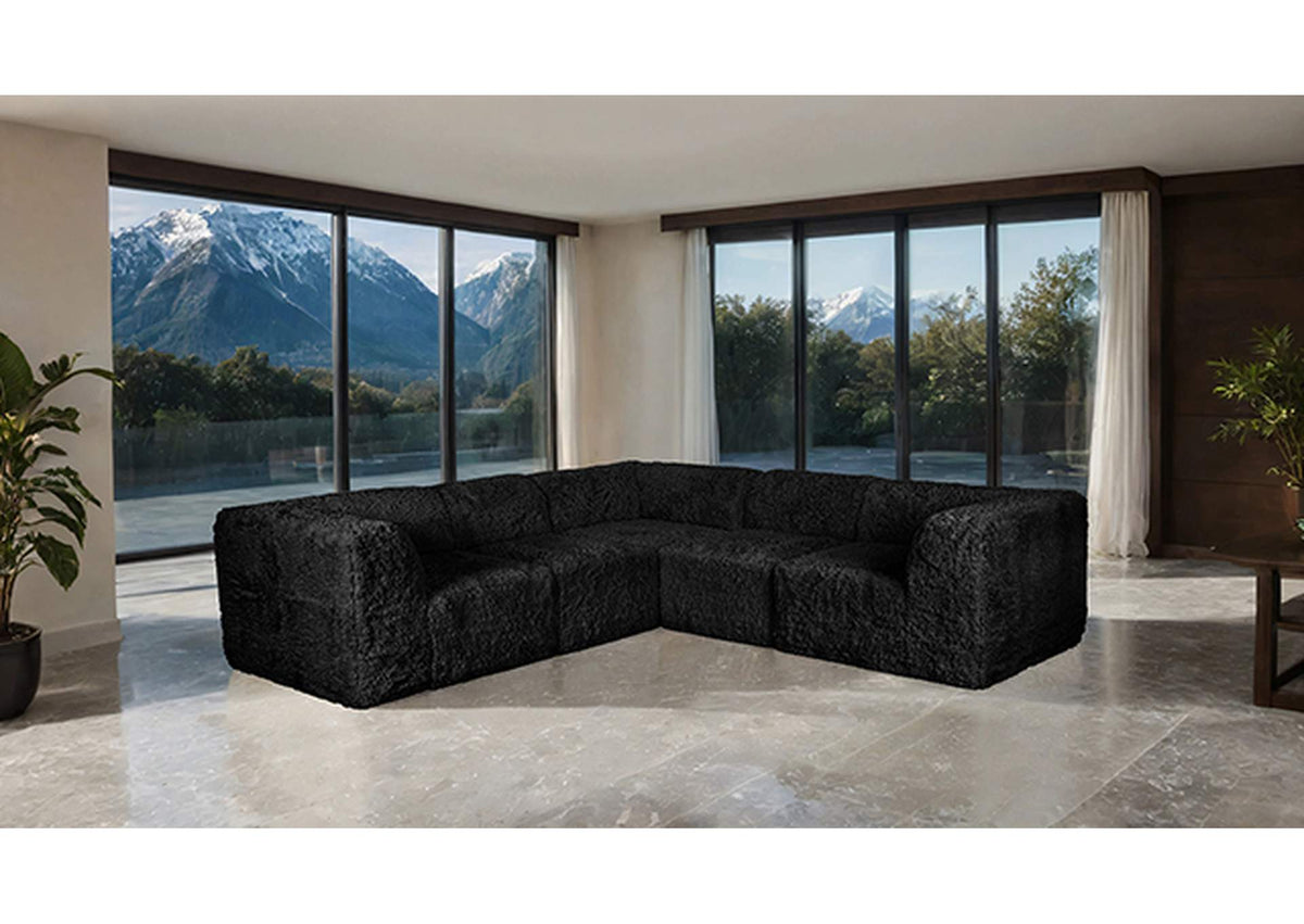 FM62102BK-SECT-C Nappi L-Sectional (Compressed Foam)