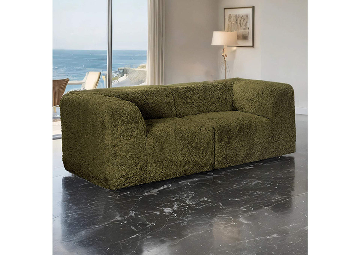 FM62102GR-LV-PK Nappi Loveseat (Compressed Foam)