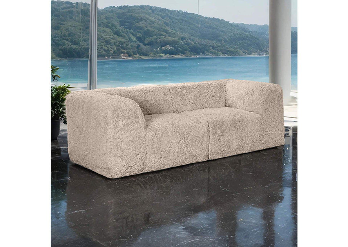 FM62102TP-LV-PK Nappi Loveseat (Compressed Foam)
