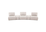 Stavanger Curved 3-Seater