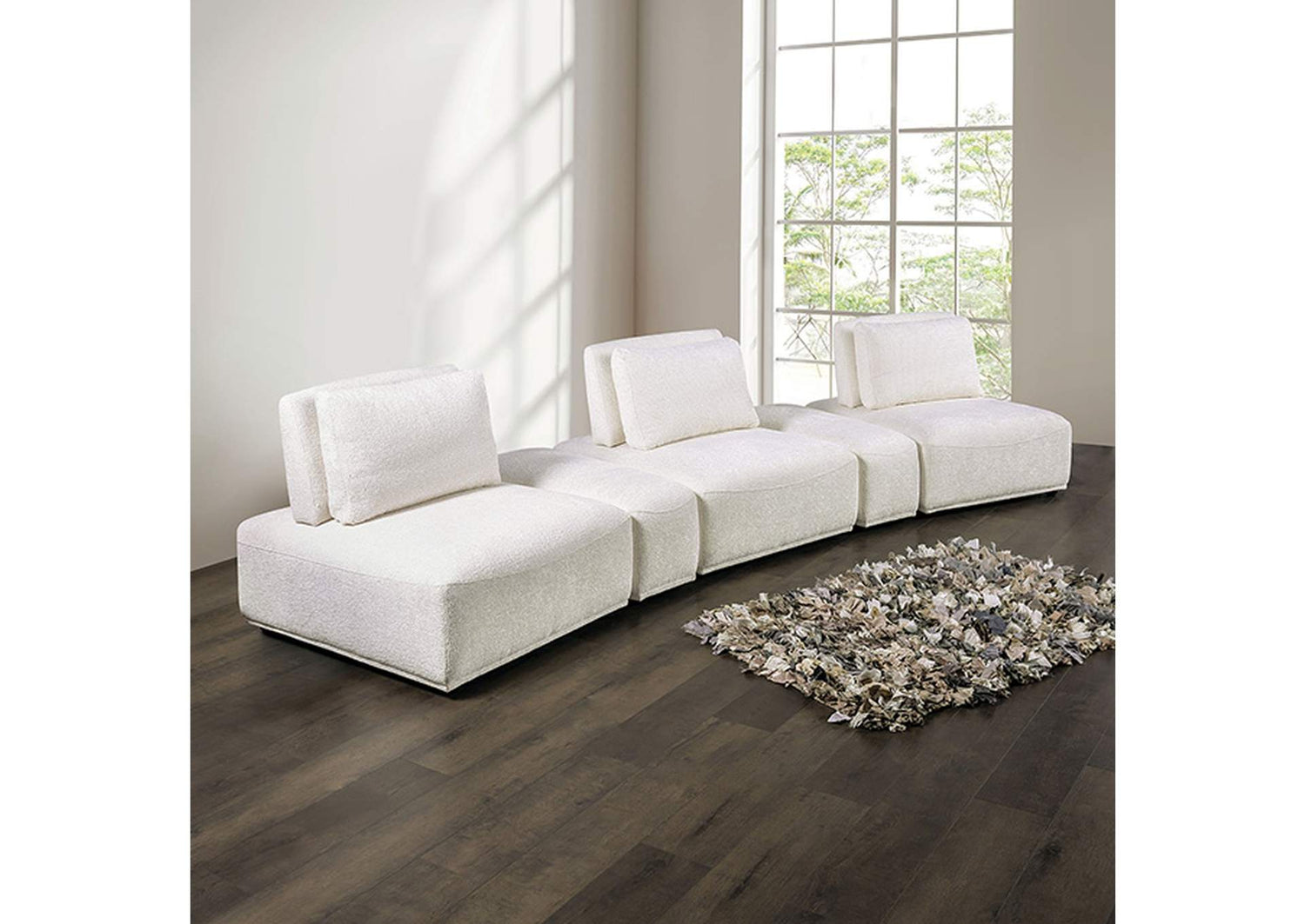 Stavanger Curved 3-Seater