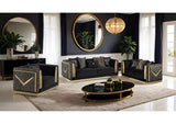 FM67000BK-LV Doriphei Loveseat