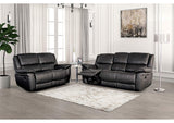 FM69003BK-SF-M Glarus Sofa Manual Recliner