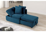 FM6962BL Woburn Convertible Chair