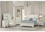 FM70000WH-Q-W-BED Stella Mia Queen Bed