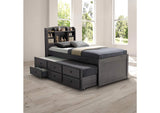 FM7106GY-T-BED Troutdale Captain Bed