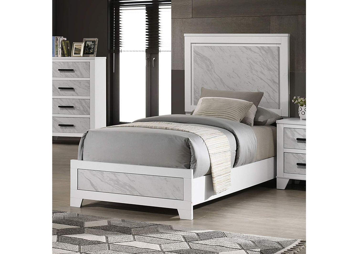 Darlene 4 Pc Twin Bedroom Set