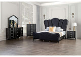 FM7416BK-Q-BED Melodi Parc Queen Bed