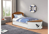 FM7629AK-T-BED+TR Poseidon Twin Captain Bed