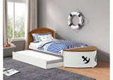 FM7629AK-T-BED+TR Poseidon Twin Captain Bed