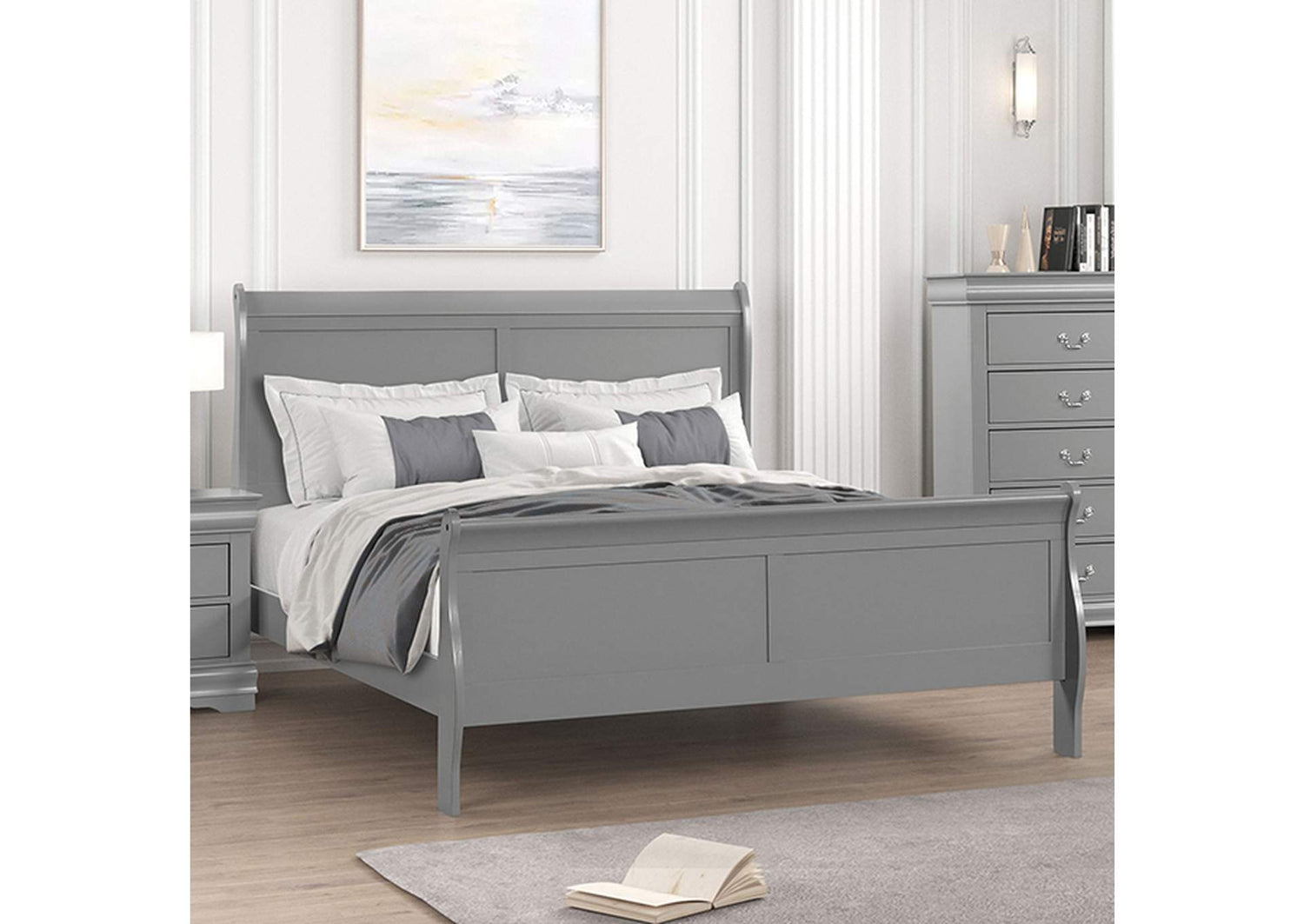 Louis Philippe Queen Bed