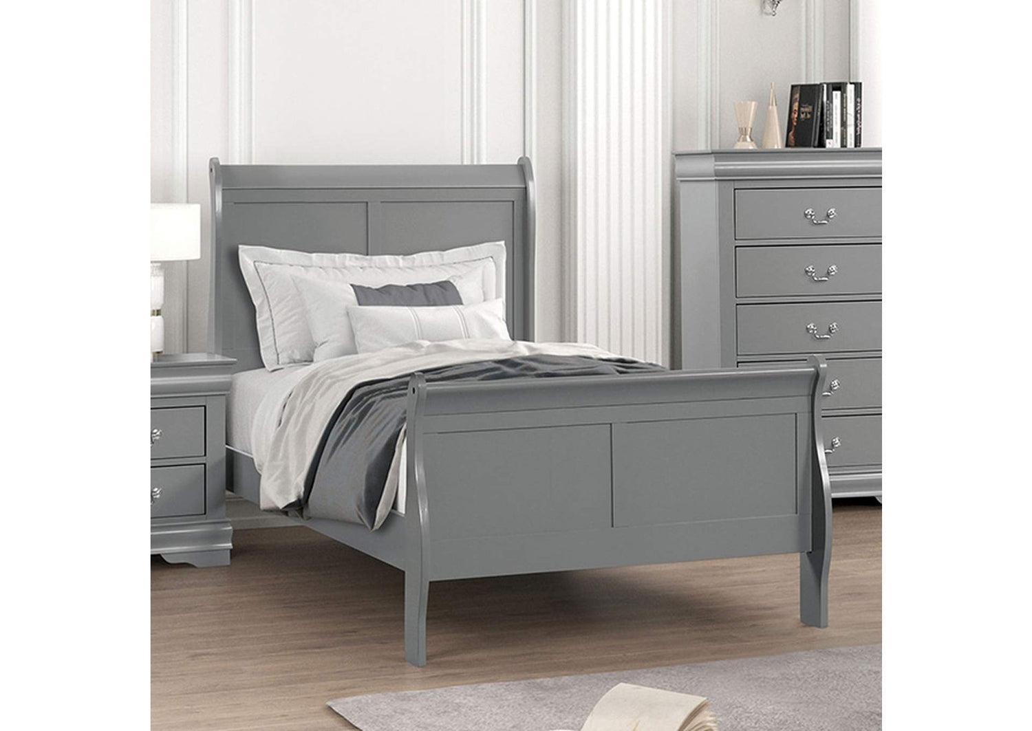 Louis Philippe Twin Bed