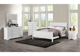 FM7866WH-F-BED Louis Philippe Full Bed