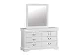 FM7866WH-T-BED Louis Philippe Twin Bed