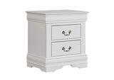 FM7866WH-T-BED Louis Philippe Twin Bed