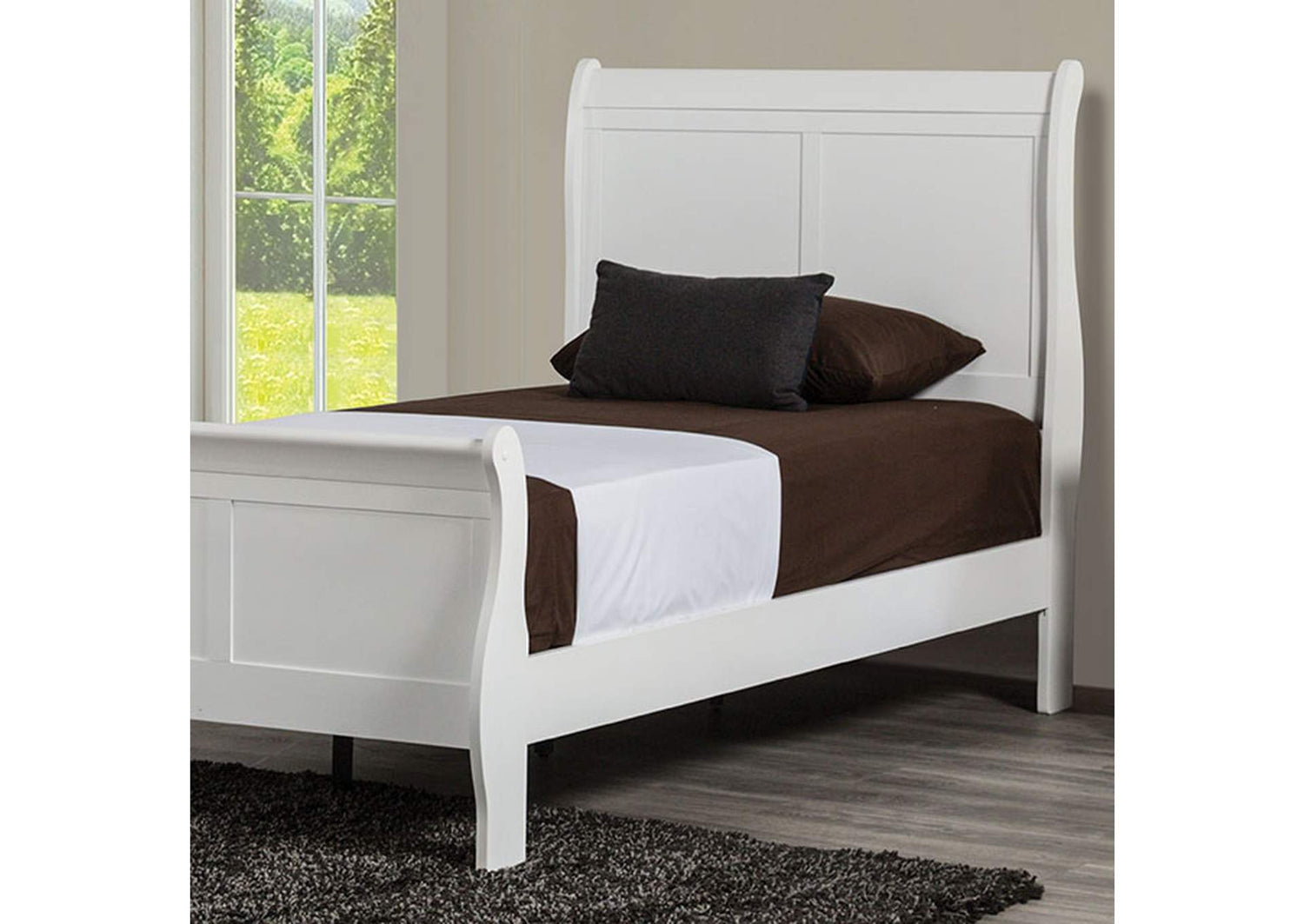 Louis Philippe Twin Bed