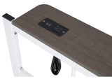 FM7901WH-Q Nicoli Queen Metal Bed With Underbed Storage