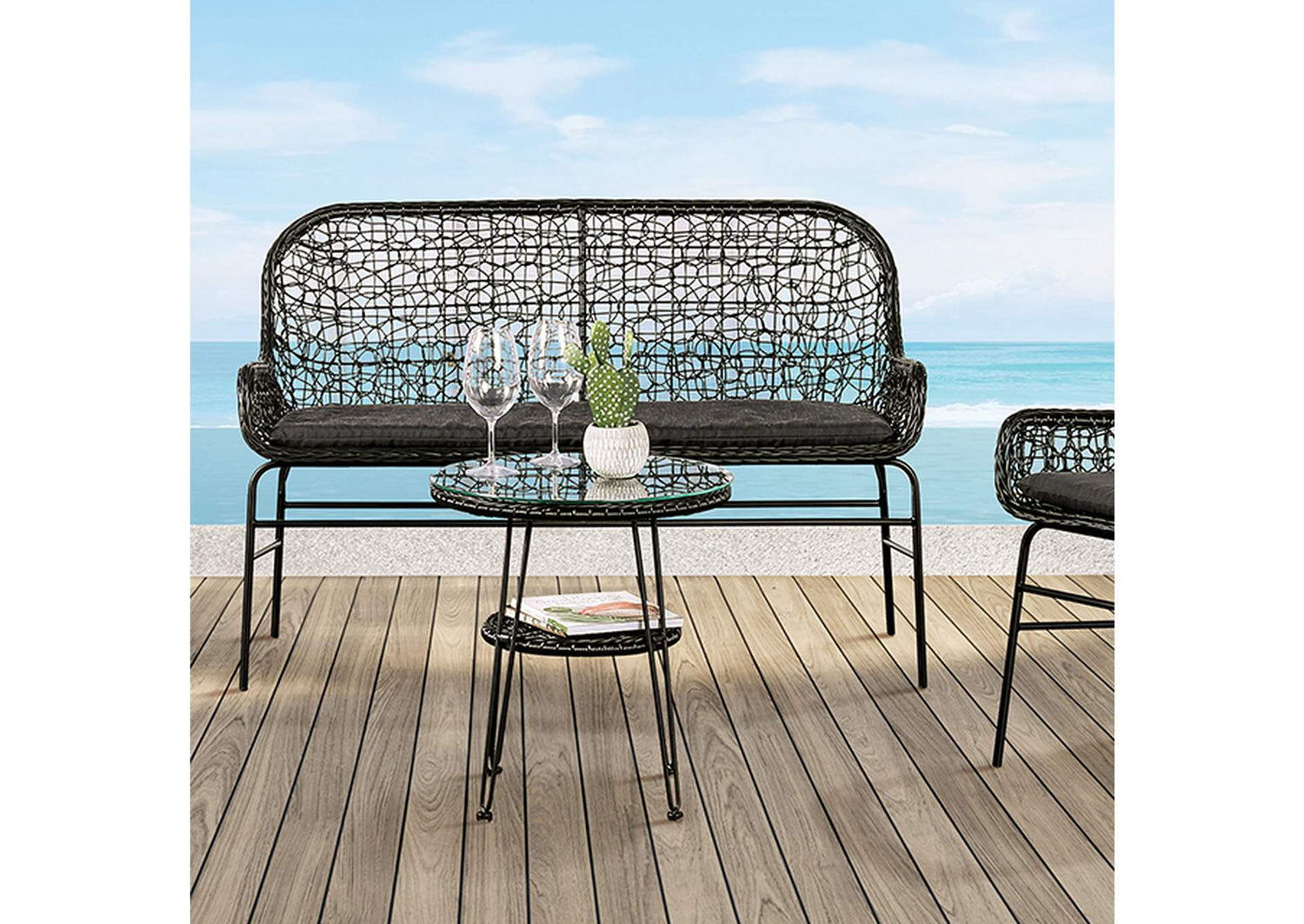 Zalika 4 Pc. Conversation Set