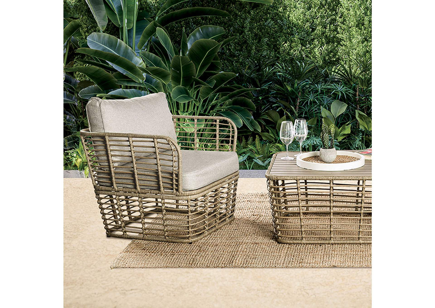 Johari 3 Pc. Conversation Set