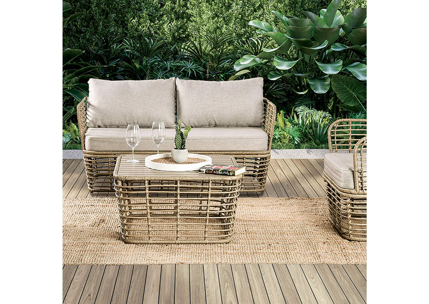 Johari 4 Pc. Conversation Set