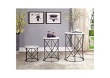 FOA-AC340WH-3A Madyson 3 Pc. Nesting Table