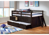 BK651BK-BED Anisa Twin Loft Bed