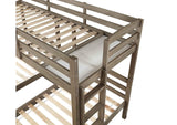 FOA-BK659GY-BED Hortense Triple Twin Bed