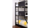 BK971BK-BED Dicarlo Twin/Twin/Full Bunk Bed