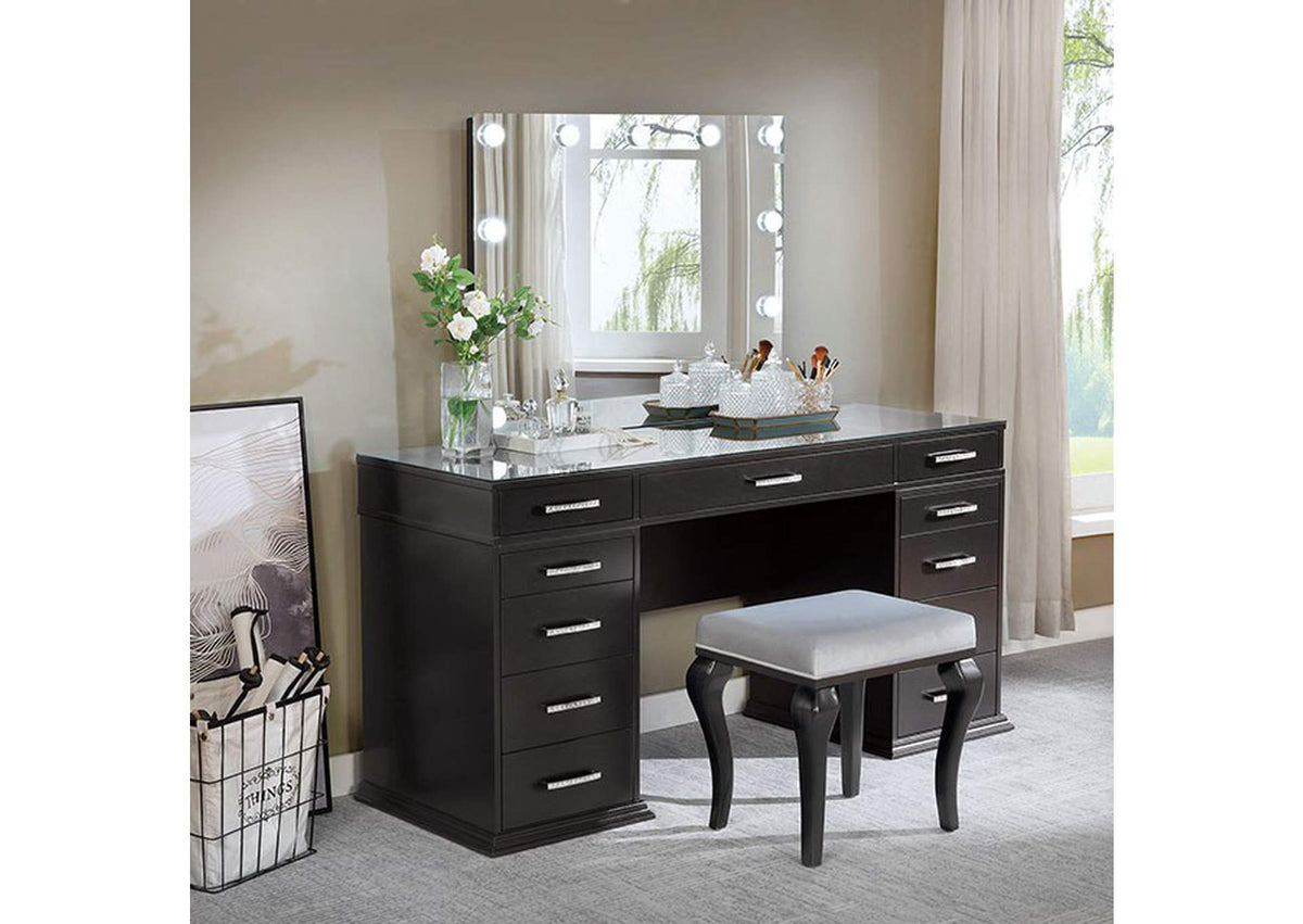 FOA-DK5682DG-PK Valentina Vanity Set