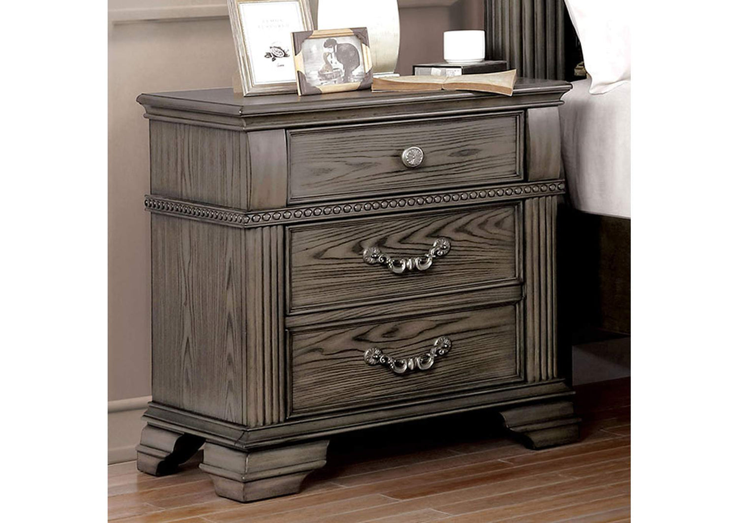 FOA7144GY-N Pamphilos Night Stand