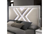 FOA7147WH-Q-BED Emmeline Queen Bed
