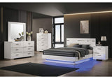 FOA7189WH-Q-BED Erlach Queen Bed