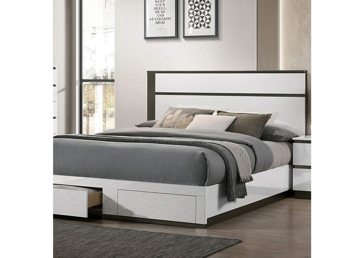 FOA7225WH-DR-CONF Birsfelden Bed
