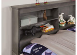 FOA7466GY-T-BED Tibalt Twin Bed w/ Trundle