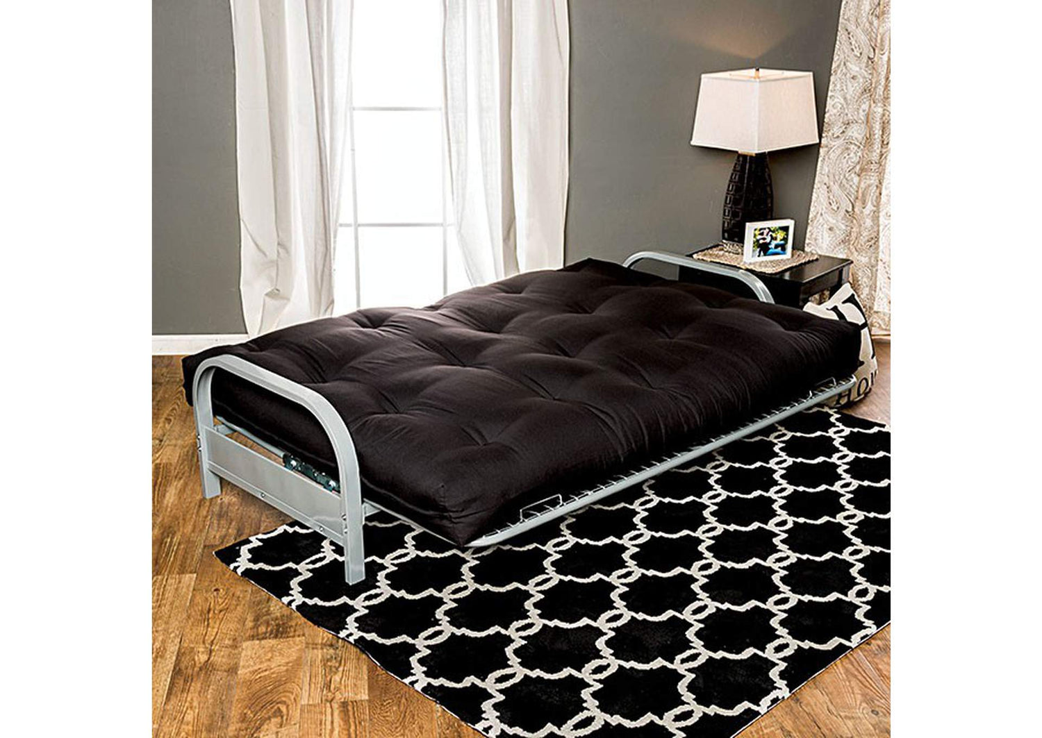 Plosh 8" Black Futon Mattress