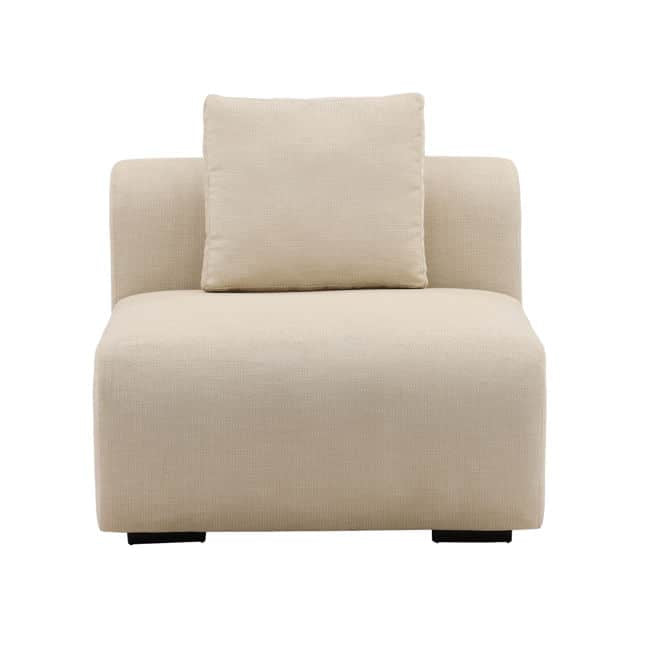 Petra Outdoor Modular Sectional {ARMLESS CHAIR}