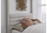 MQNCH7 Rockford Upholstered Canopy Bed In Turtle Dove Linen
