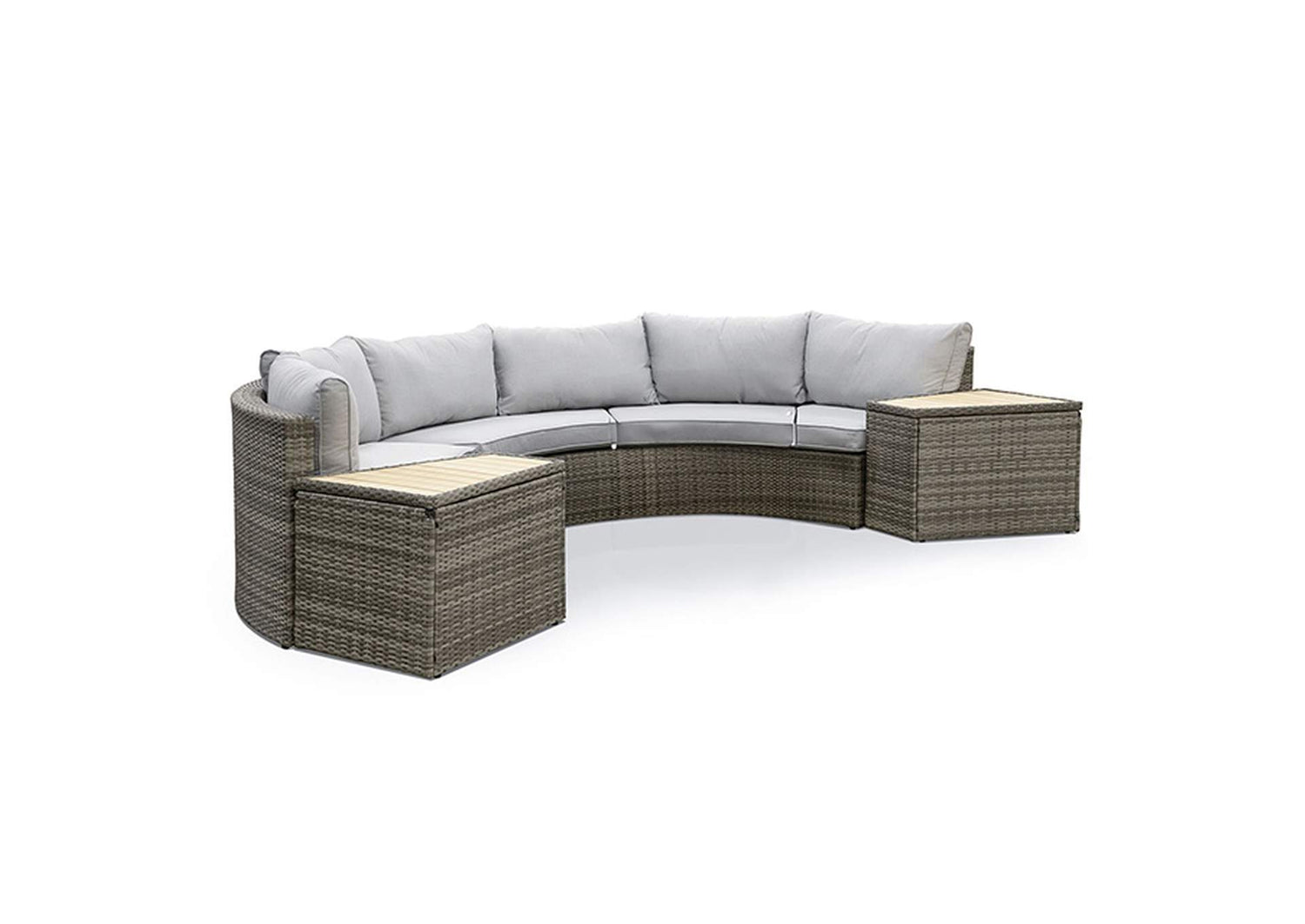 Barbuda 6 Pc. Sectional Sofa w/ 2 End Tables