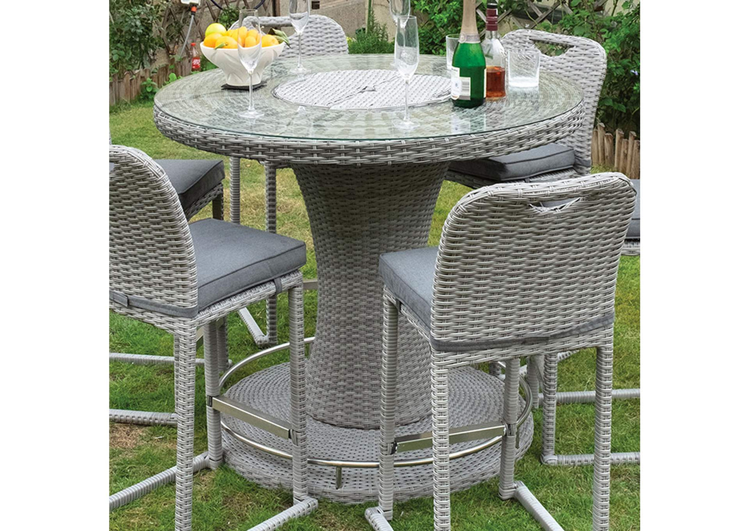 Cyprus Round Bar Table