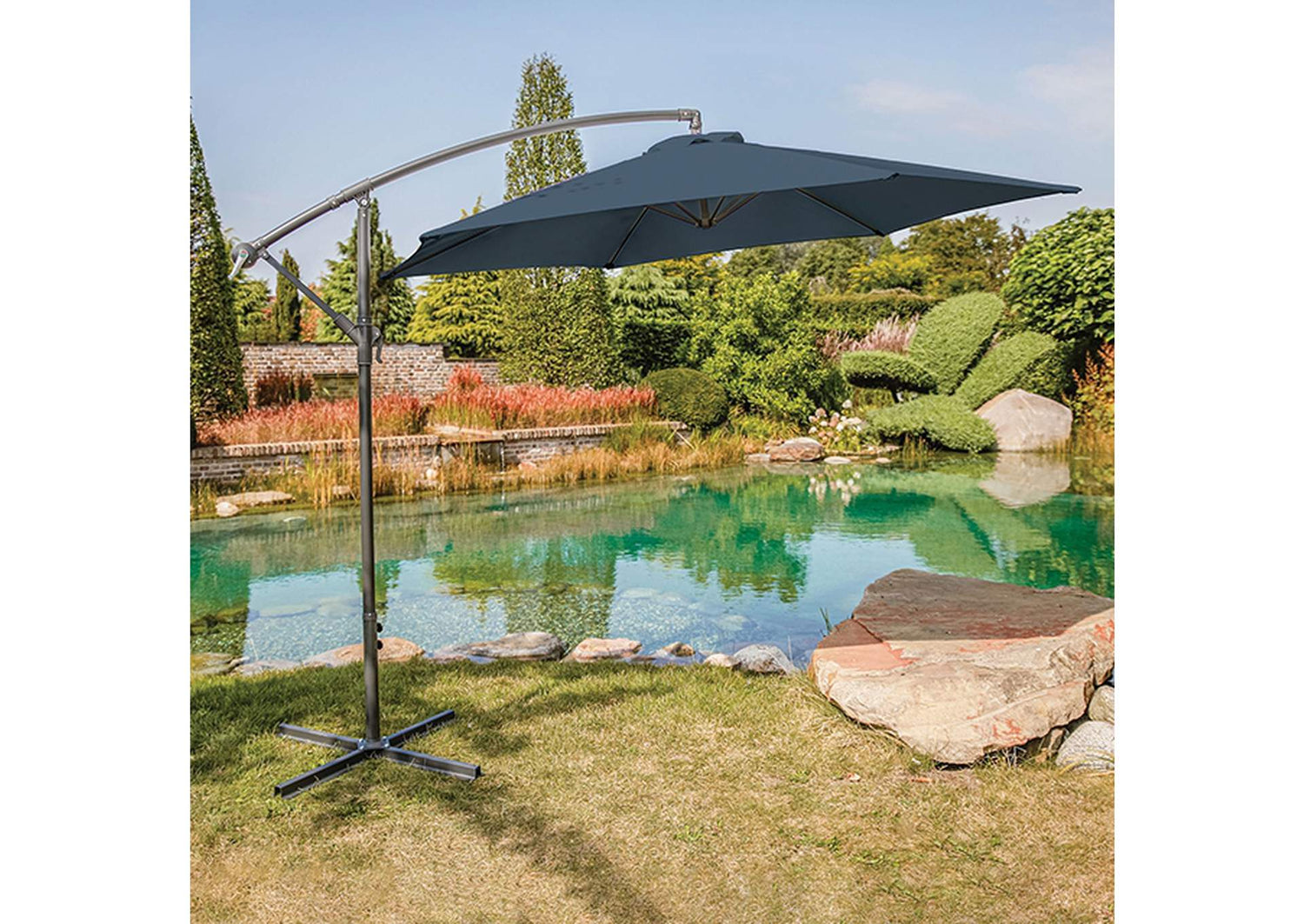 Glam Cantilever Umbrella w/ LED