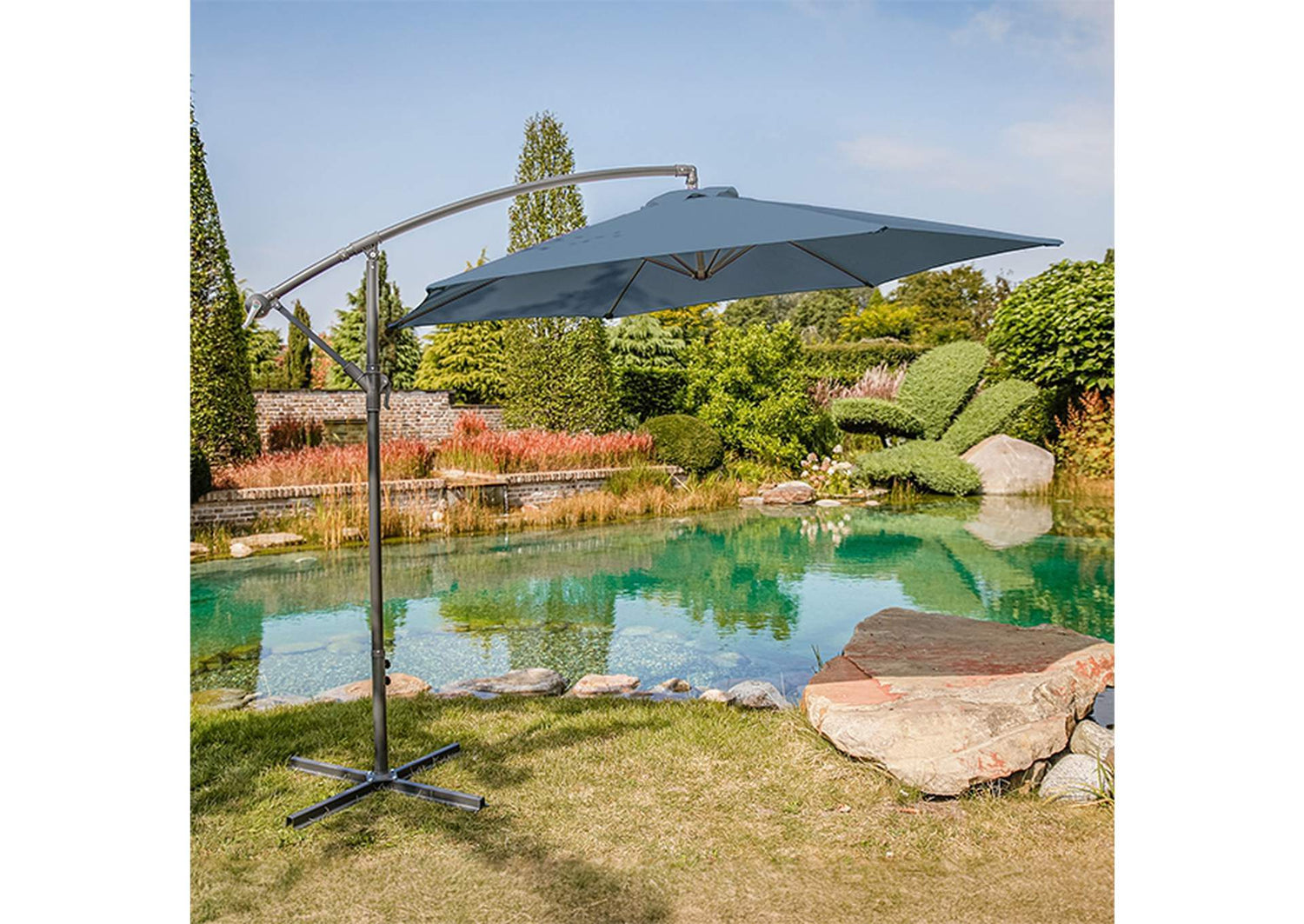 Glam Cantilever Umbrella w/ LED