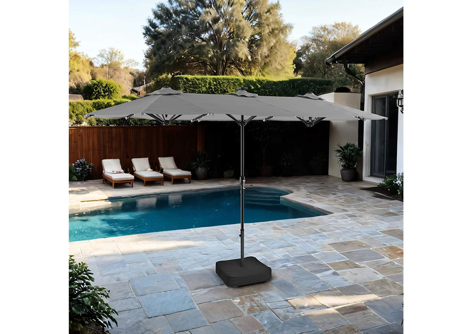 Musa Rectangular Market Umbrella