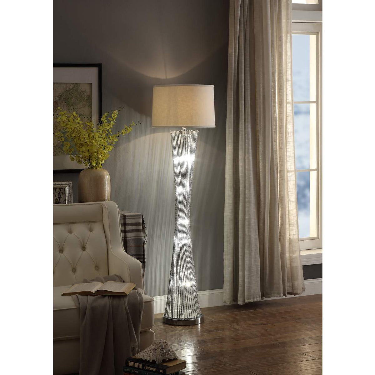 H14822R Crocus Floor Lamp