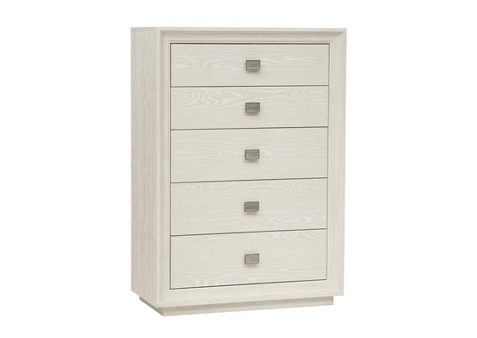 MSNF84 Maxime Five Drawer Chest In Ash