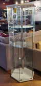 Hexagon Glass Display Case